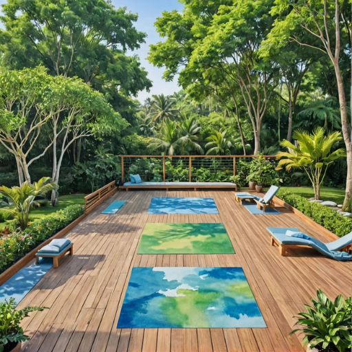 Open to sky Yoga & Meditation Deck